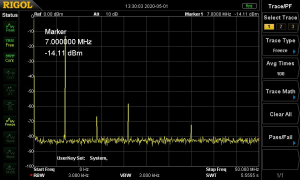 Спектр 7 МГц 40 Вт на входе 160 мВ.jpeg